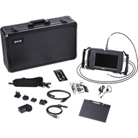 High-Performance Videoscope Kit with Dual HD Camera & Long Camera Probe, 1280" L x 720" W Display, 1024 x 600 pixels, 4.9 mm (0.19") Camera Head Nuna Depot Inc.