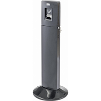 Metropolitan Smokers' Station, Free-Standing, Stainless Steel, 1.6 US gal. Capacity, 42-4/5" Height Nuna Depot Inc.