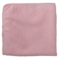 Chiffon de nettoyage pour travaux l&eacute;gers, Microfibre, Rouge Nuna Depot Inc.