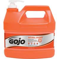 Natural Orange Hand Cleaner, Pumice, 3.78 L, Pump Bottle, Citrus/Orange Nuna Depot Inc.