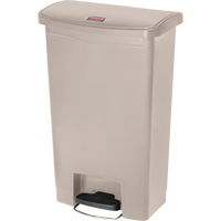 Slim Jim&reg; Waste Container, Resin, 13 US gal. Capacity Nuna Depot Inc.
