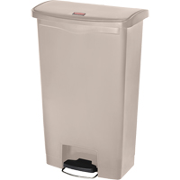 Slim Jim&reg; Waste Container, Resin, 18 US gal. Capacity Nuna Depot Inc.