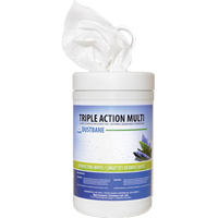 Triple Action Multi Disinfecting Wipes, 7" x 8", 120 Count Nuna Depot Inc.
