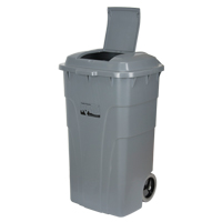 Roll Out Garbage Bin, Polyethylene, 65 US gal. Nuna Depot Inc.