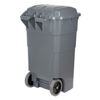 Roll Out Garbage Bin, Polyethylene, 65 US gal. Nuna Depot Inc.