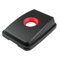 Waste Classification - Lid, Open Lid, Plastic, Fits Container Size: 17-1/4" x 12-1/2" Nuna Depot Inc.