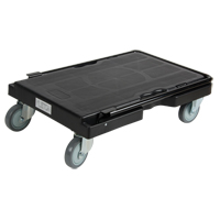 Trolley, 31-3/4" L x 20-1/2" W, 500 lbs. Cap., Rubber Wheels Nuna Depot Inc.
