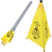 "Wet Floor" Pop-Up Safety Cone, Bilingual with Pictogram Nuna Depot Inc.