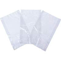 Sacs en poly, Dessus ouvert, 8" x 3-1/2", 1 mil Nuna Depot Inc.