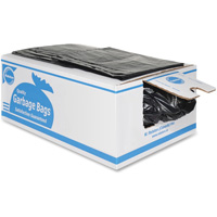 Industrial Garbage Bags, Strong, 36" W x 26" L, 0.85 mils, Black Nuna Depot Inc.