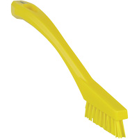 Detail Brush, Stiff Bristles, 8" Long, Yellow Nuna Depot Inc.