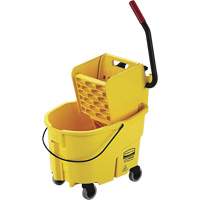 WaveBrake&reg; Mop Bucket and Wringer, Side Press, 6.5 US Gal. (26 Quart), Yellow Nuna Depot Inc.
