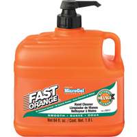 Hand Cleaner, Lotion, 1.89 L, Pump Bottle, Orange Nuna Depot Inc.