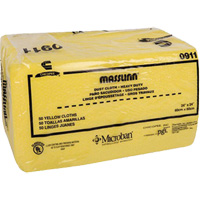Masslin Heavy-Duty Dust Cloth, Microfibre, Yellow Nuna Depot Inc.