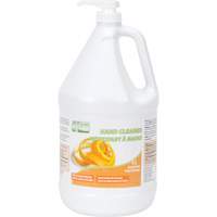 Orange Hand Cleaner, Cream, 4 L, Jug, Orange Nuna Depot Inc.