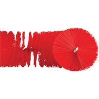 Brosse recourb&eacute;e, Soies Moyen/Ferme, Longueur de 15-1/2", Rouge Nuna Depot Inc.