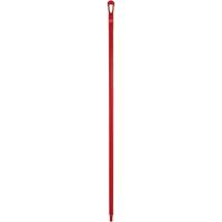 Ultra Hygiene Handle, Broom/Scraper/Squeegee, Red, Ergonomic, 59" L Nuna Depot Inc.