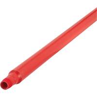 Ultra Hygiene Handle, Broom/Scraper/Squeegee, Red, Ergonomic, 59" L Nuna Depot Inc.
