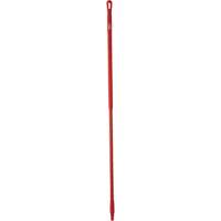 Handle, Broom/Scraper/Squeegee, Red, Ergonomic, 59" L Nuna Depot Inc.