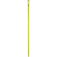 Ultra Hygiene Handle, Broom/Scraper/Squeegee, Yellow, Ergonomic, 59" L Nuna Depot Inc.