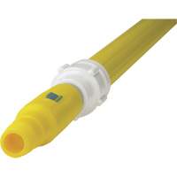 Deck Scrub Handle, Brush/Pad Holder, Yellow, Telescopic, 62"-113" L Nuna Depot Inc.