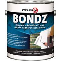 Bondz&reg; Maximum Adhesion Primer, 3.78 L, Gallon, White Nuna Depot Inc.