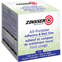All-Purpose Adhesive and Wall Size, 227 g, Kit, Clear Nuna Depot Inc.