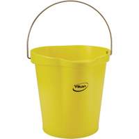 Food Hygiene Bucket, Yellow, 3 US gal. Nuna Depot Inc.