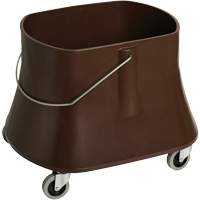 Champ Mop Bucket, 10 US Gal. (40 qt.) Capacity, Brown Nuna Depot Inc.
