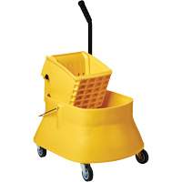 Champ Bucket & Wringer Combo, Side Press, 7.5 US Gal. (30 Quarts), Yellow Nuna Depot Inc.