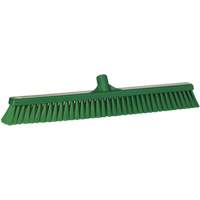 T&ecirc;te de balai-brosse pour petites particules, Crins Fin, 24", Polyester, Vert Nuna Depot Inc.