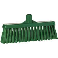 T&ecirc;te de balai droit, Crins Moyen, 12", Polyester, Vert Nuna Depot Inc.