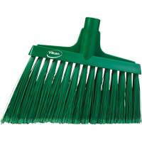 T&ecirc;te de balai oblique, Crins &agrave; bout ouvrant, 11-1/2", Polyester, Vert Nuna Depot Inc.