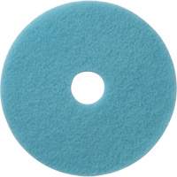 Luster Lite Floor Pads, 19", Burnishing, Light Blue Nuna Depot Inc.