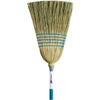 Light-Duty Indoor/Outdoor Corn Broom, 5-String, Wood Handle Nuna Depot Inc.