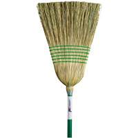 Light-Duty Corn Broom, 6-String, Wood Handle Nuna Depot Inc.