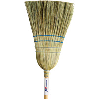Heavy-Duty Corn Broom, 2-String, Wood Handle Nuna Depot Inc.