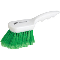 Brosse &agrave; recoins &agrave; manche court, 9" l, Soies Synth&eacute;tique, Vert Nuna Depot Inc.