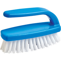 Nail Cleaning Brush, 4" L, Synthetic Bristles, Blue/White Nuna Depot Inc.