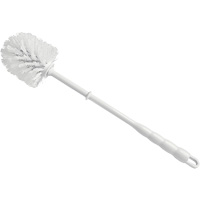 Bowl Brush, 15-1/2" L, Polypropylene Bristles, Red/White Nuna Depot Inc.