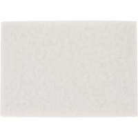 Tampon pour planchers TopLine Speed, 14" x 20", Lustrage/Nettoyage/Polissage, Blanc Nuna Depot Inc.