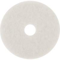 Tampon pour planchers, 10", Lustrage/Nettoyage/Polissage, Blanc Nuna Depot Inc.