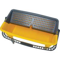 Microfibre Mop Bucket & Wringer, Strainer, 11 US Gal. (44 Quart), Yellow Nuna Depot Inc.