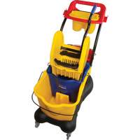 Multifunctional Mop Trolley, Down Press, 9.5 US Gal.(38 Quart), Yellow Nuna Depot Inc.