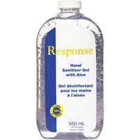 Response&reg; Hand Sanitizer Gel with Aloe, 950 ml, Refill, 70% Alcohol Nuna Depot Inc.