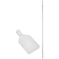 Paddle Scraper with Handle, White, 4-1/3" W x 59" L Nuna Depot Inc.