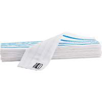 Tampon vadrouille jetable, Style Boucles et crochets, Microfibre, 18" lo x 4" la Nuna Depot Inc.