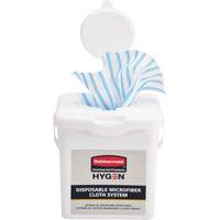 Seau de chargement pour chiffons microfibres, Blanc Nuna Depot Inc.