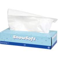 Snow Soft Premium Facial Tissue, 2 Ply, 7.4" L x 8.4" W, 100 Sheets/Box Nuna Depot Inc.