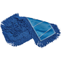 Economy Dust Mop, Slip On Style, Yarn, 18" L x 5" W Nuna Depot Inc.